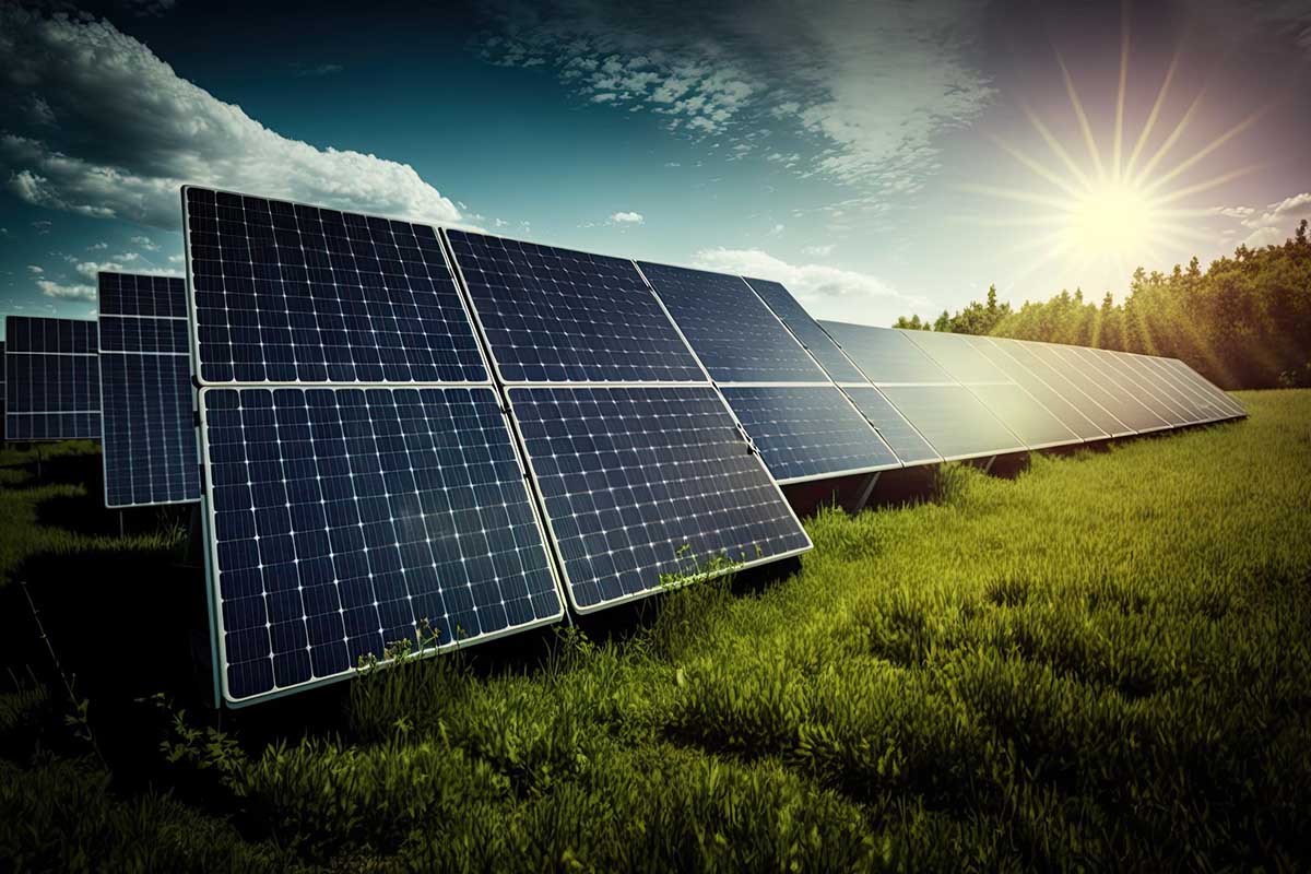 Solar Power Plant in Texas
